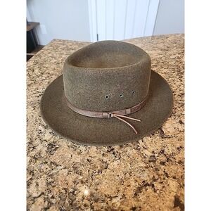 Vintage Pendleton 100% Virgin Wool  Ranger Fedora Hat AB184-71008 Large